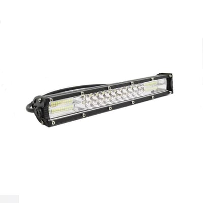 Proiector auto LED Bar cu suport, offroad 186W, 12V-24V, 30cm, 62 led-uri, negru