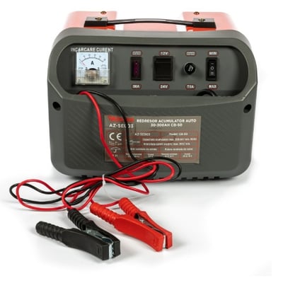 Redresor Auto 12-24V, 30-300 Ah, CB-50 ALMAZ AZ-SE003, Incarcator Baterii si Acumulatoare