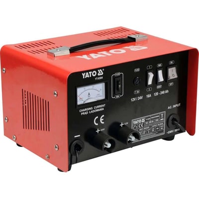 Redresor Yato YT-8304, 12/24V 16A 240Ah