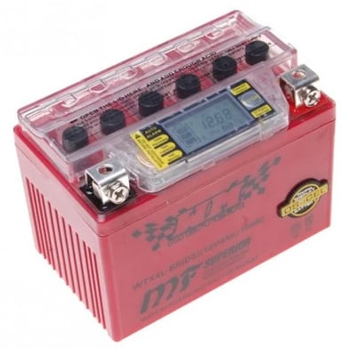 Baterie moto, 12V 4 Ah, gel, YTX4L-BS (iGEL) cu display