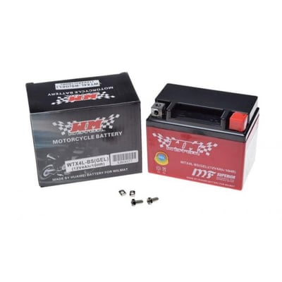 Baterie moto, 12V 4 Ah, gel, WTX4L-BS ( YTX4L-BS )