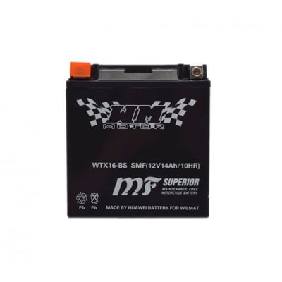 Baterie moto, 12V 14 Ah, gel, WTX16-BS ( YTX16-BS )