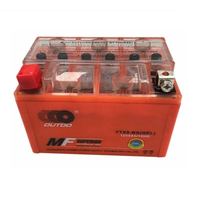 Baterie scuter, ATV cu gel 12V, 9Ah joasa (150X85X105)