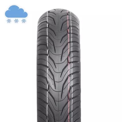 Cauciuc moto all-season Vee Rubber, 100/90-10, Tubeless 56J, MANHATTAN