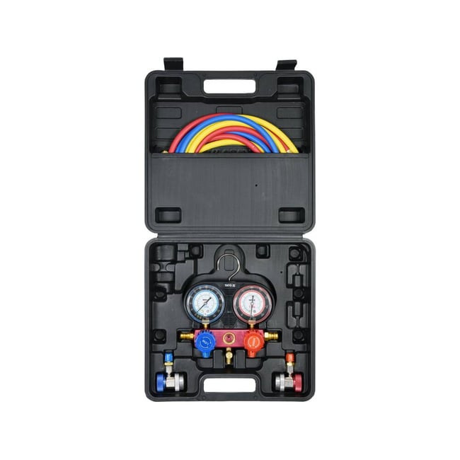 Trusă verificare și încărcare instalații aer condiționat Yato YT-72990