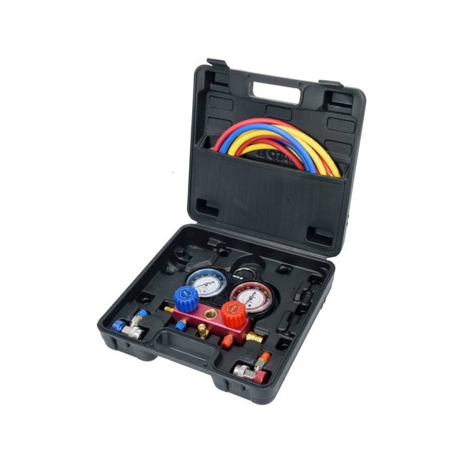 Trusă verificare și încărcare instalații aer condiționat Yato YT-72990