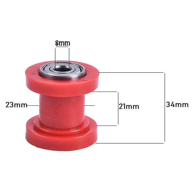 Rola intinzatoare lant Atv / Cross Ø 8mm