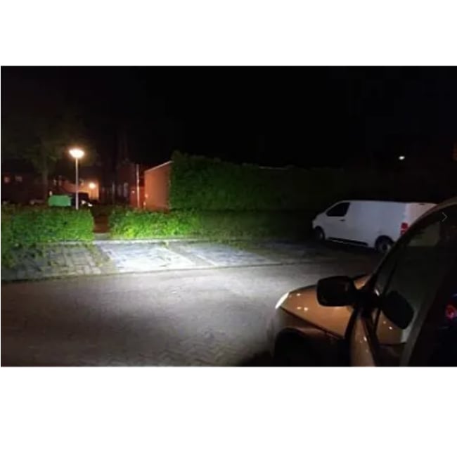 Set 2 becuri Led H1 F2 COB canbus 100W lumina alb-rece 12.000 lumeni