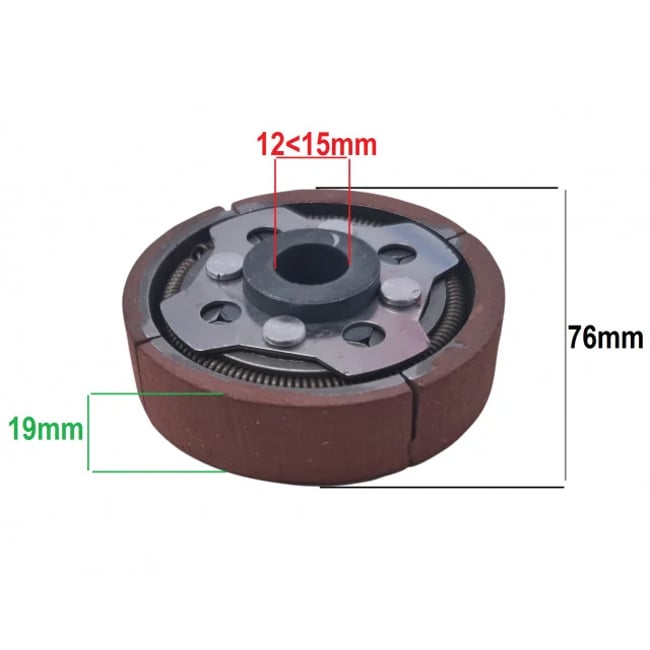 Saboti ambreiaj kit motor bicicleta 4 timpi (model 2)