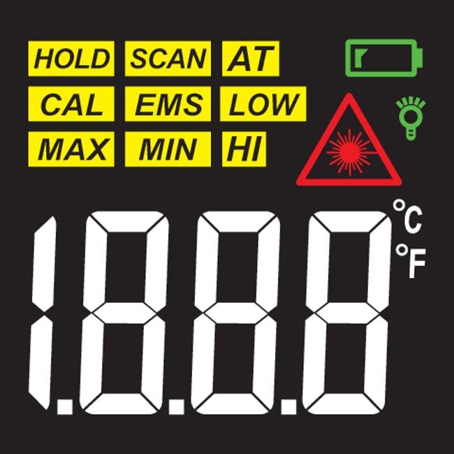 Termometru / Termodetector Yato YT-73200, -50°C / + 600°C