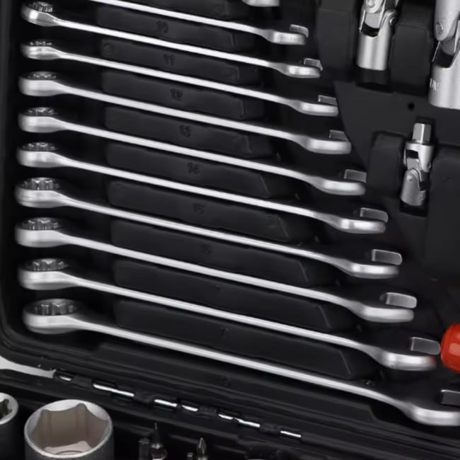 Trusa de scule profesionala 58700, 216 piese, XXL