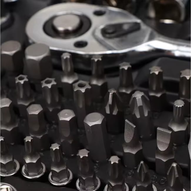 Trusa de scule profesionala 58700, 216 piese, XXL