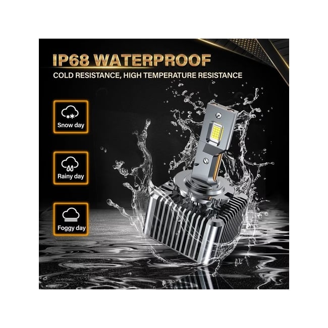 Set de 2 becuri conversie led D-SERIES D3S plug and play 35W, 10000LM