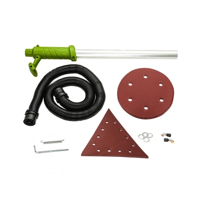 Slefuitor perete si tavan Procraft EX750, 750W, cap rotund + cap triunghiular, 6 trepte, 225 mm, brat rabatabil, colectare praf