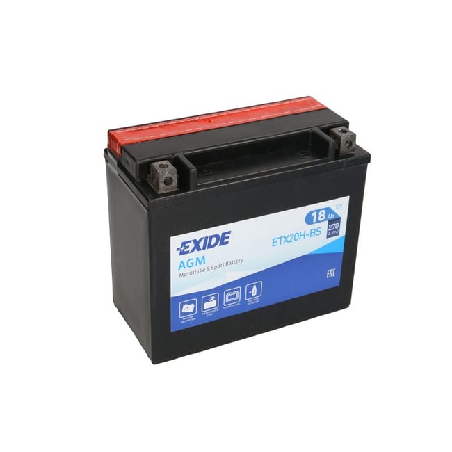 Acumulator Pornire EXIDE 12V 18ah YTX20H-BS EXIDE
