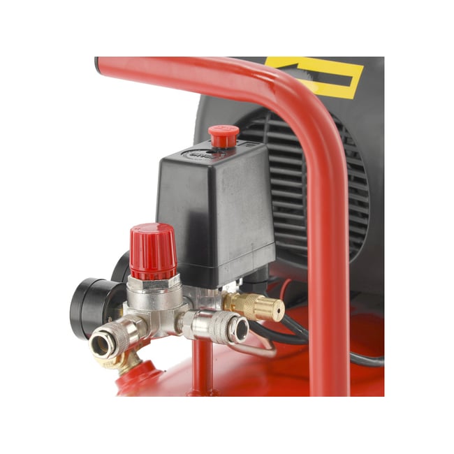 Compresor aer, cu ulei, Yato YT-23305, 1500 W, 50 litri, 8 bar, debit 200 L/min, 2 prize de aer