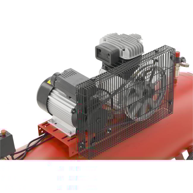 Compresor aer, cu ulei, Yato YT-23320, 2200 W, 200 litri, 10 bar, debit 360 L/min, 2 prize de aer