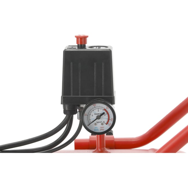 Compresor aer, cu ulei, Yato YT-23320, 2200 W, 200 litri, 10 bar, debit 360 L/min, 2 prize de aer