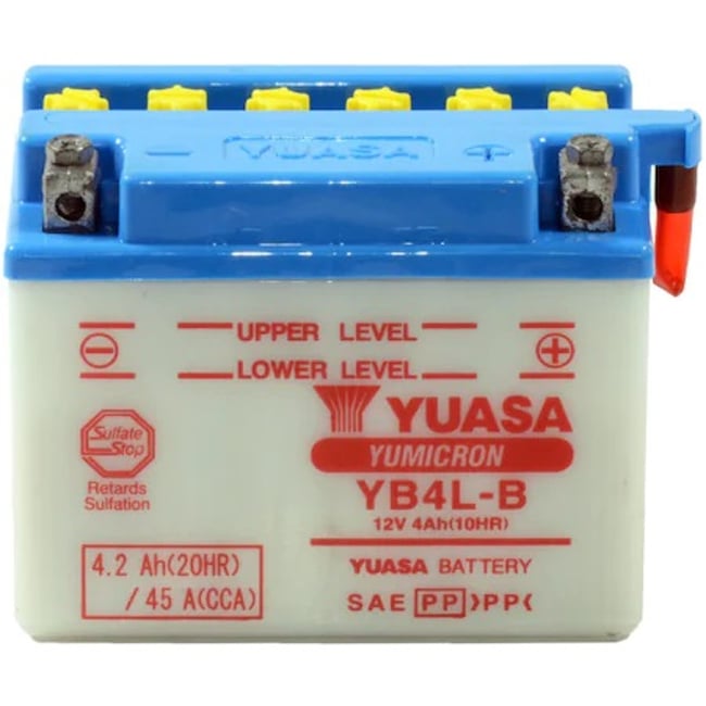 Baterie Moto Yuasa 12V 4Ah, 45A YB4L-B