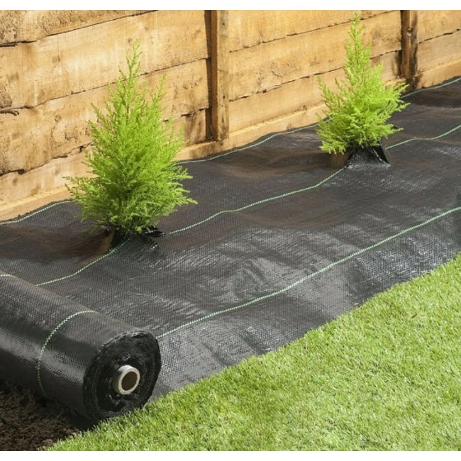 Folie Agrotextil, Ecologica, Antiburuieni, Filtru UV, Latime 0.6 Metri, Lungime 50 Metri, Grad de Umbrire 100 %, Patratele 25x25cm