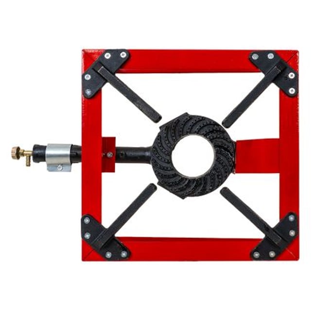 Arzator / pirostrie pe gaz cu un foc de exterior, portabila, material fonta si otel