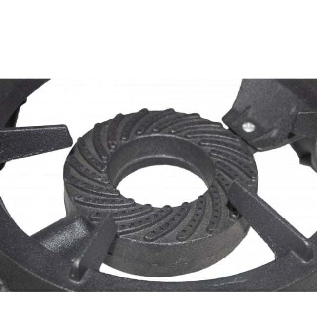 Pirostrie din fonta cu 3 picioare, diametru 28 cm