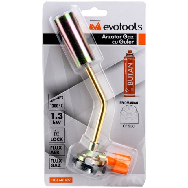 Cap arzator pentru butelie spray gaz, 1300 grade, model 1182