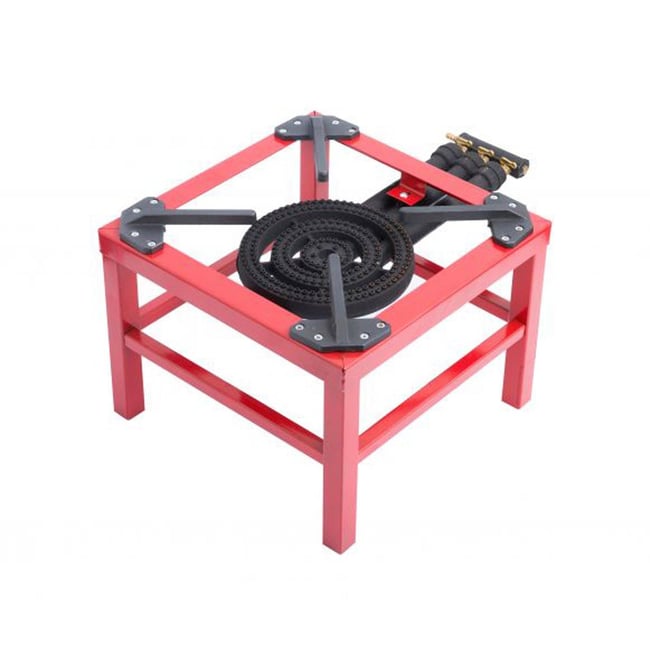 Pirostrie pe gaz, ELEFANT R03, arzator, 3 inele, fonta, propan-butan, 12.2kw