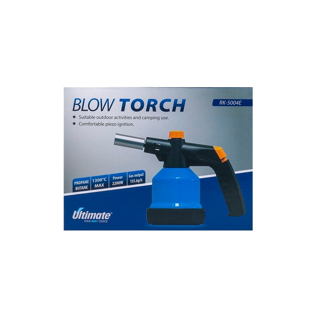 Lampa cu gaz pentru lipit, cu aprindere electrica tip Piezo, 2200W , 1300 °C, Model RK-5004E