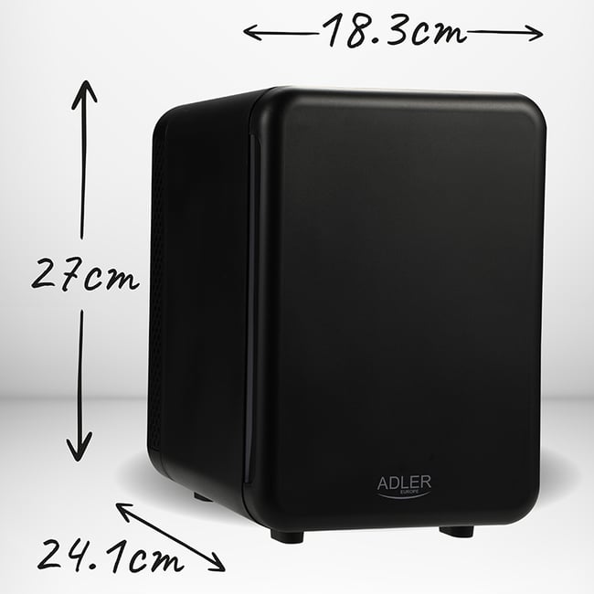 Frigider mini portabil Adler AD8084, functie de racire si incalzire, capacitate 4l, alimentare dc 12V, ac 220-240V