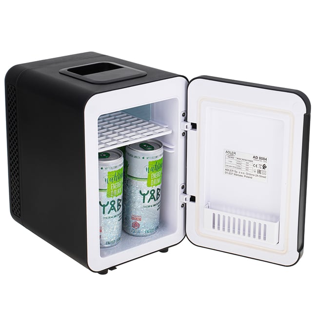 Frigider mini portabil Adler AD8084, functie de racire si incalzire, capacitate 4l, alimentare dc 12V, ac 220-240V
