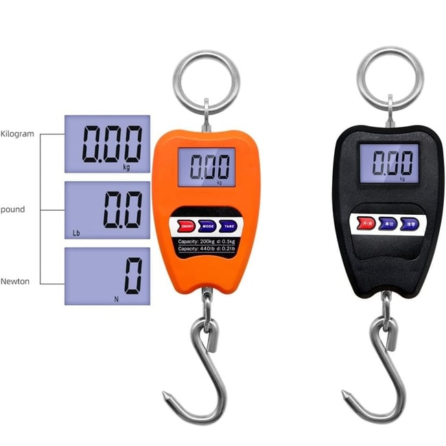 Cantar electronic portabil, 200 kg, digital