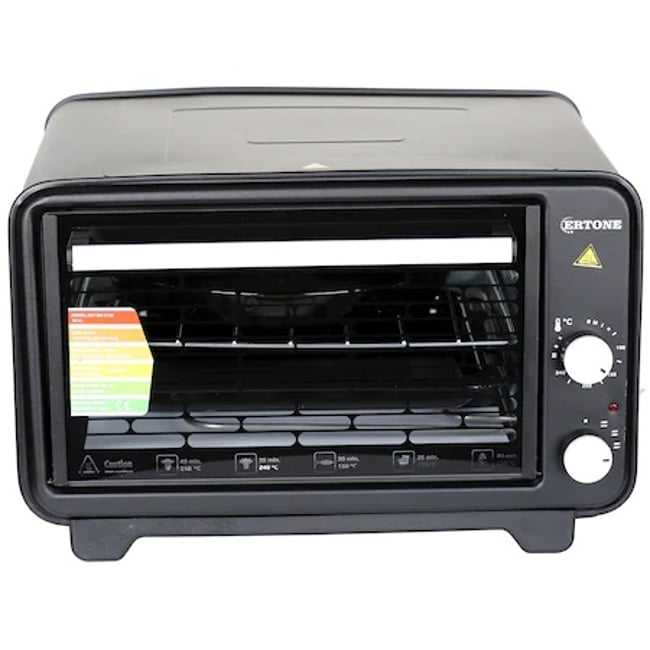 Cuptor electric Ertone Ertone MN9135NG, 36 litri, 1420 W, inaltime reglabila, 2 tavi, negru