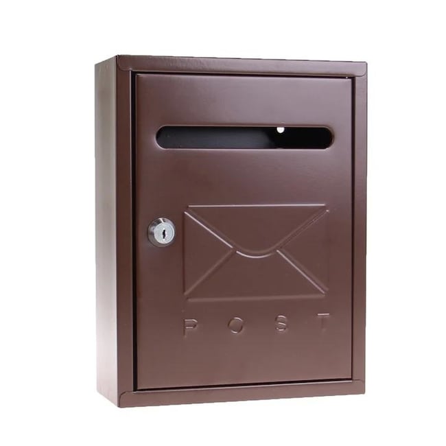 Cutie postala, 260x200x75 mm, maro