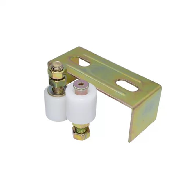 Ghidaj Superior Reglabil pentru Poarta Culisanta in Forma de U cu 2 Role Ø 41mm