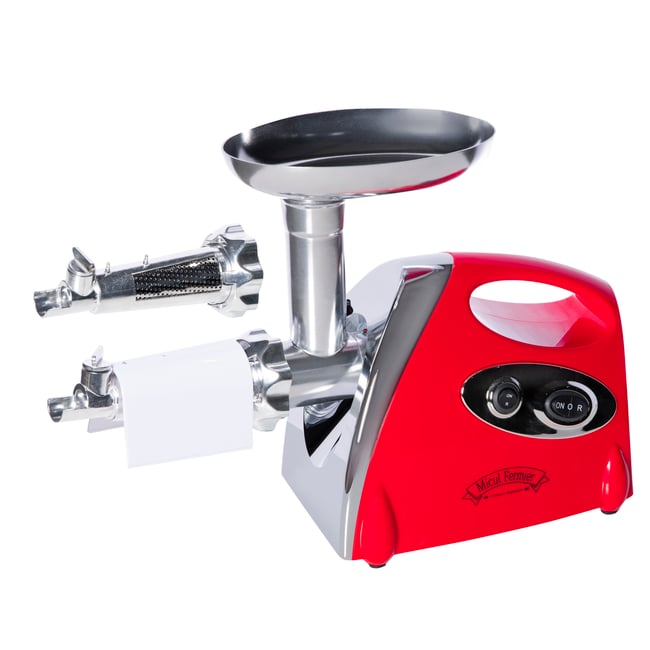 Masina Electrica de Tocat Carne 1200W, Micul Fermier, Rosie GF-0417