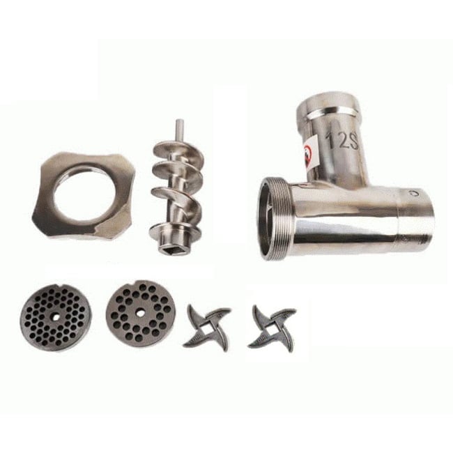 Masina tocat carne electrica profesionala, MK-12, 850 W, 170 kg/h, constructie Inox