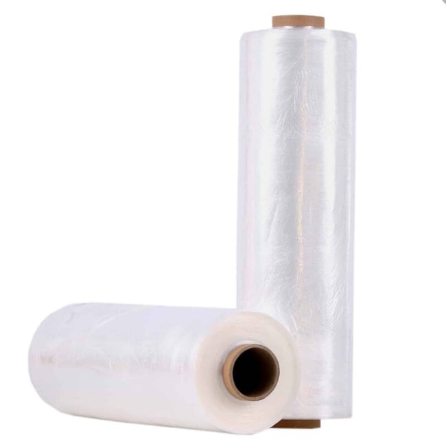 Folie stretch transparenta pentru ambalare manuala, rola 3 kg, 50 cm, 23 microni