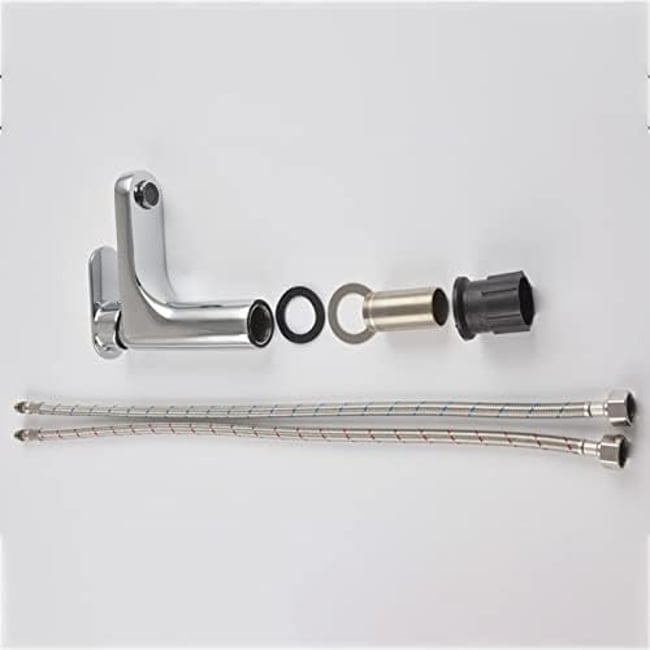 Baterie bucatarie, Italomix C267-3318, stativa, monocomanda, finisaj satinat