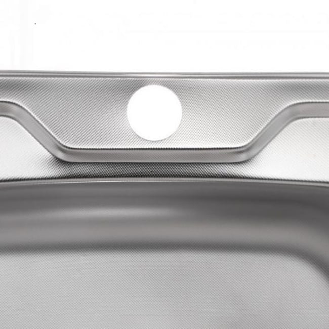 Chiuveta pentru bucatarie Mixxus Z6060R-08-180MD, Inox, 60x60cm