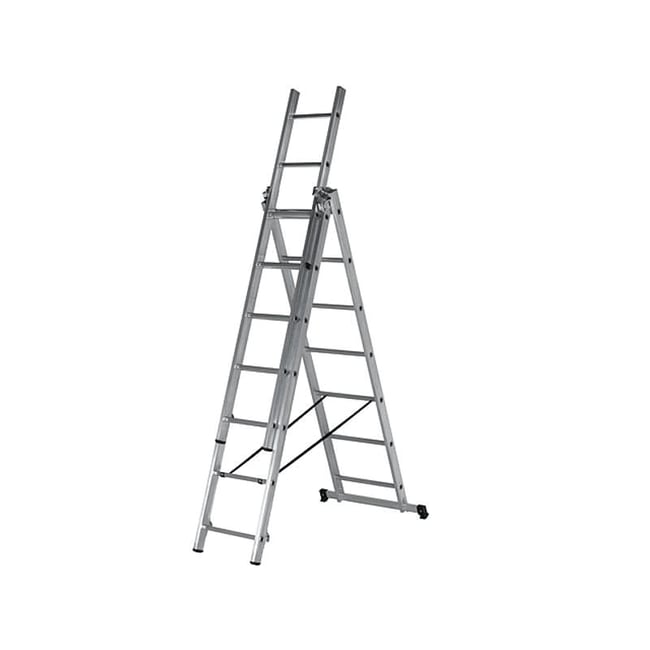 Scara Evotools, 3 Tronsoane, 7 Trepte/Tronson, Aluminiu