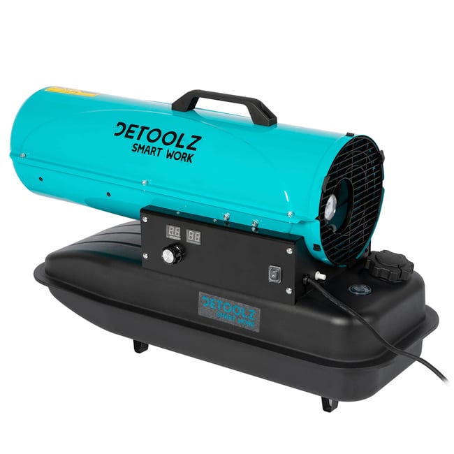 Tun de caldura pe motorina, aeroterma industriala Detoolz DZ-EI106, 20 kW, 220 - 240 V