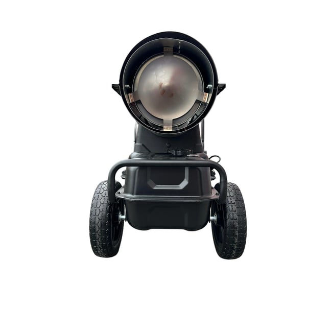 Tun de caldura pe motorina (Diesel) DRK 50 Kw cu rezervor de 40 Litri,suprafata de incalzire 240m2, consum maxim 5l/h