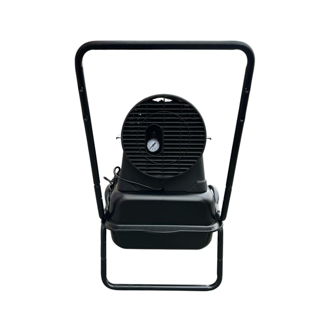 Tun de caldura pe motorina (Diesel) DRK 50 Kw cu rezervor de 40 Litri,suprafata de incalzire 240m2, consum maxim 5l/h