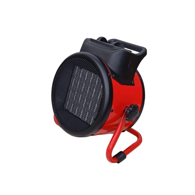 Aeroterma aer cald, electrica, Yamamoto YM-ET3C, 3 kW, 220 V, trei trepte de putere, rezistenta ceramica