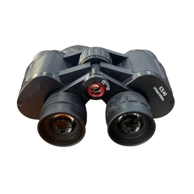 Binoclu pentru adulti si copii, 8 x 40, 143m/1000m, negru
