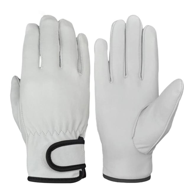 Manusi de protectie din piele manseta velcro