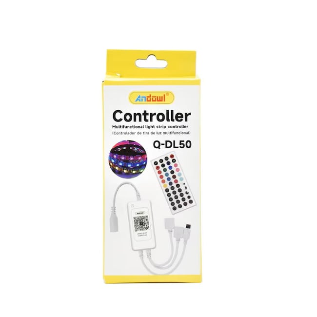Controller multifunctional pentru banda led cu telecomanda si aplicatie pe telefon