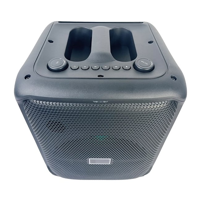 Boxa portabila, putere 30W, lumina RGB, bluetooth V5.3, microfon wireless, karaoke, FULL LED, super BASS