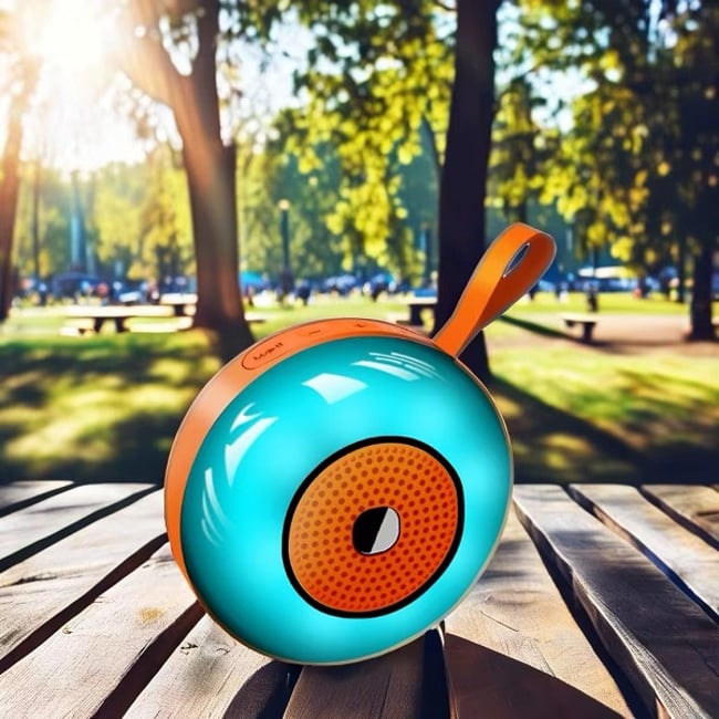 Boxa Portabila, 5W, Bluetooth V5.0, Usb, TF Card, 1200mAh, RGB led, TWS, RGB LED